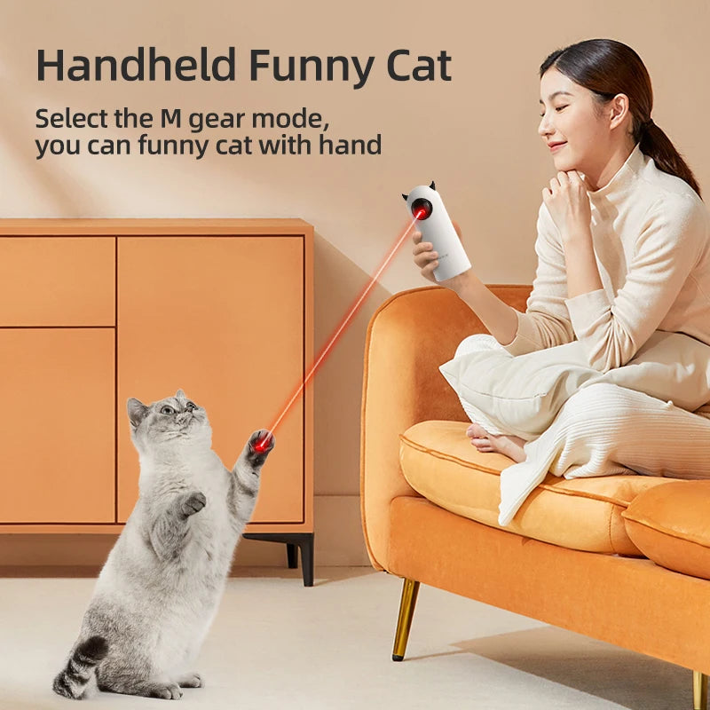 Premium Smart Laser Cat Toy | Automatic Interactive Cat Toy | Ateliove