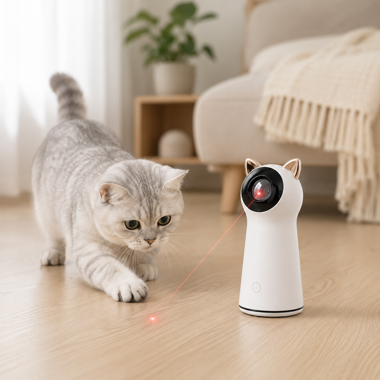 Premium Smart Laser Cat Toy | Automatic Interactive Cat Toy | Ateliove