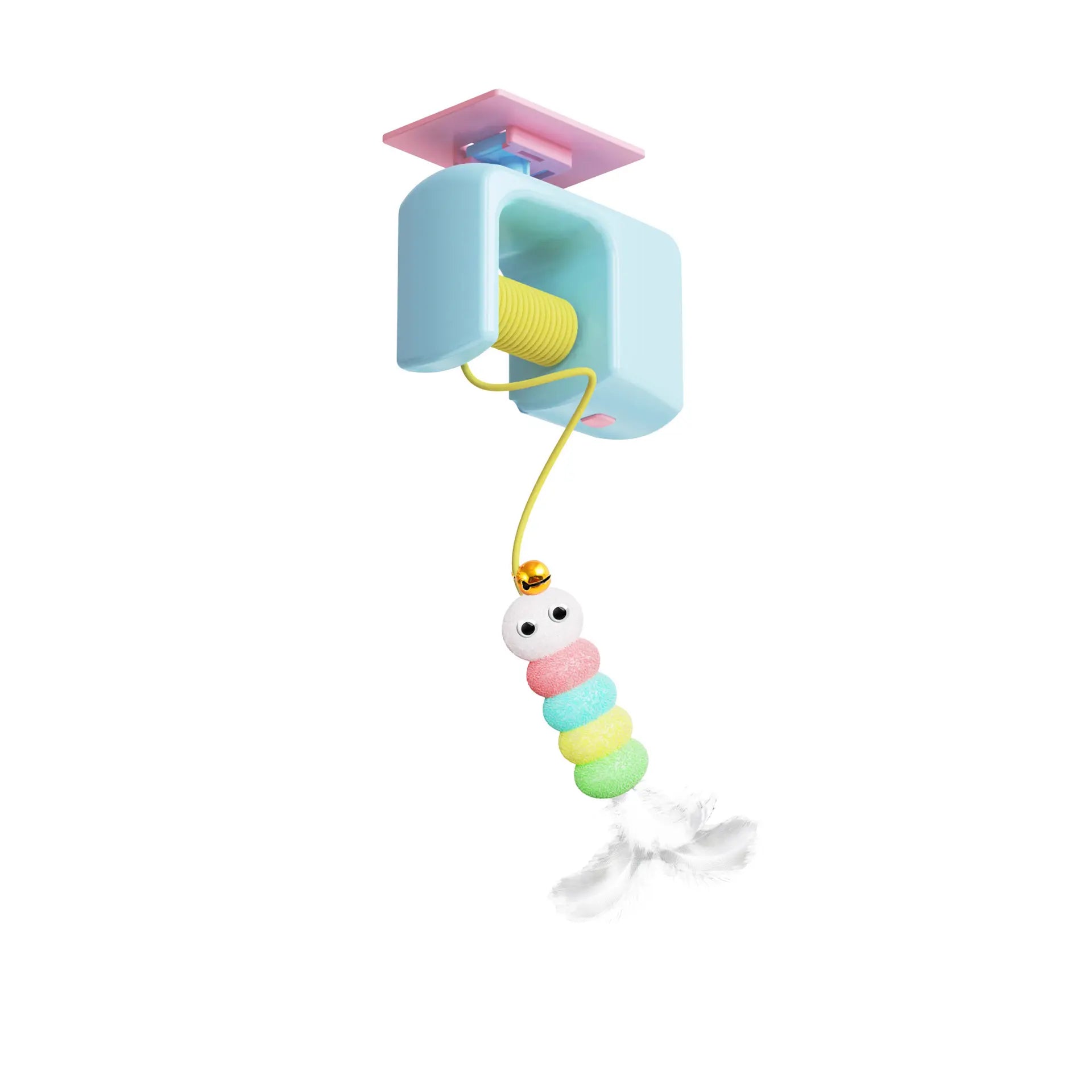 Automatic Hanging Door Cat Toy, USB Rechargeable Interactive Cat Teaser for Indoor Cats | Ateliove