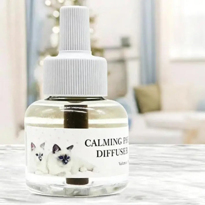 Cat Calming Pheromone Diffuser Kit with 48ml Refill for Indoor Cats | Ateliove