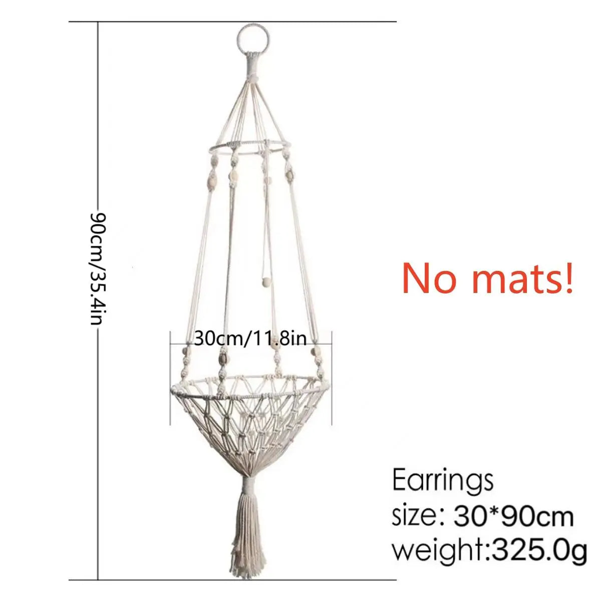 Premium Hanging Cat Hammock | Woven Swing Bed for Indoor Cats | Ateliove