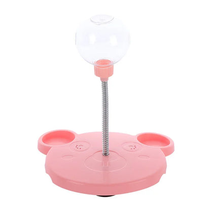 Interactive Treat Dispensing Cat Toy | Slow Feeder Puzzle Ball for Indoor Cats | Ateliove